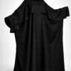 Abaya N3 noir Lin