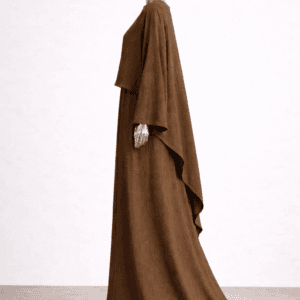 Alternative view of Set n7 Ensemble pudique en coton marron douceur et sophistication