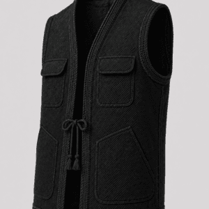 Alternative view of Gilet MAZIDJ coton haute couture | ISM COUTURE