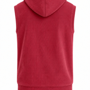 Gilet sans manches NEMA en velours côtelé bordeaux haut de gamme ISM 5 3bd0a4f7 6a56 4f6f adb2 927f286613c2