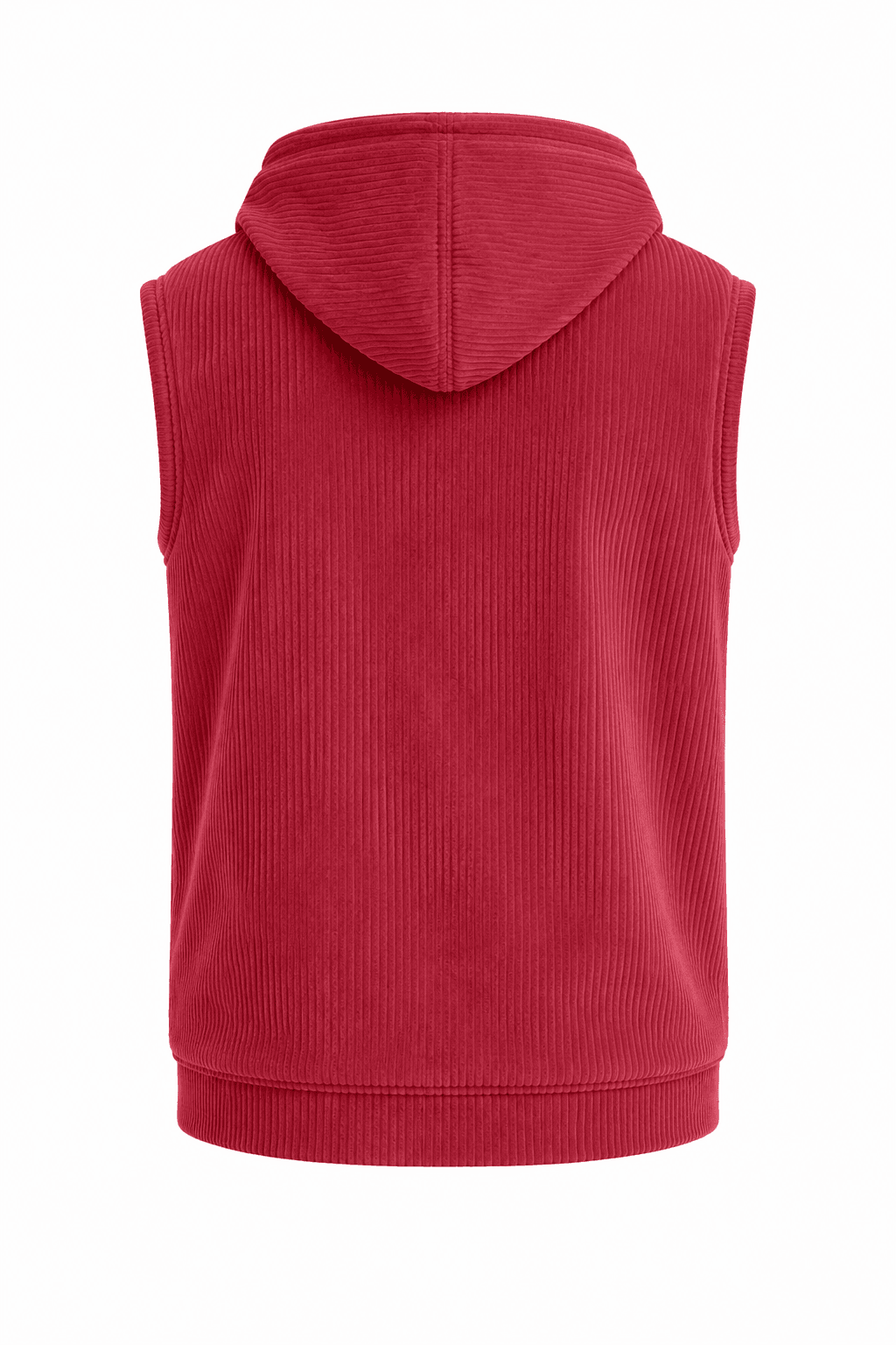 Gilet sans manches NEMA en velours côtelé bordeaux haut de gamme ISM 3 Gilet sans manches NEMA en velours côtelé bordeaux haut de gamme ISM – Image 3