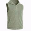 Gilet NEMA vert sauge: éclat et style minimaliste