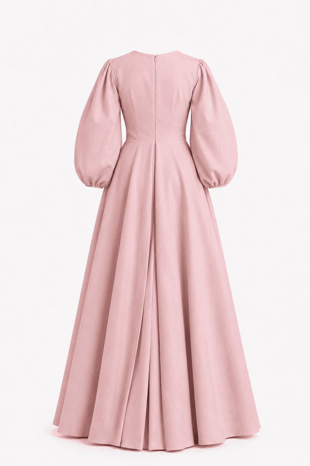Ensemble LIVIA rose poudré sur mesure / Ensemble Couture Deux Pièces Made in France 3 Ensemble LIVIA rose poudré sur mesure / Ensemble Couture Deux Pièces Made in France – Image 3