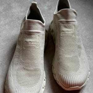 Baskets  FADL Sneakers Slip-On Beige Sable / Maille Respirante & Confort Ultra-Léger